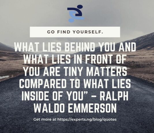 Go find yourself ExpertsNG Go find yourself