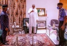 Find Out What Buhari Has to Say on The #EndsarsNow Protest Buhari meets IGP over SARS