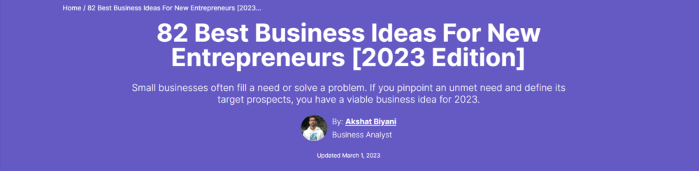 82 Best Business Ideas For New Entrepreneurs